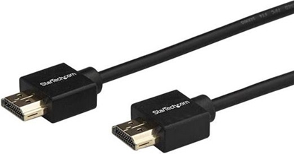 Picture of Kabel StarTech HDMI - HDMI 2m czarny (HDMM2MLP)