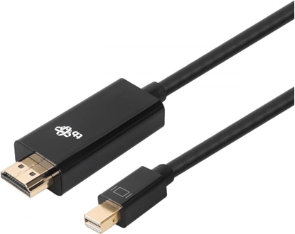 Изображение Kabel TB Print DisplayPort Mini - HDMI 1.8m czarny (1_769347)