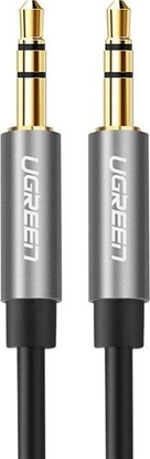 Изображение Kabel Ugreen Jack 3.5mm - Jack 3.5mm 1.5m szary (UGR553)