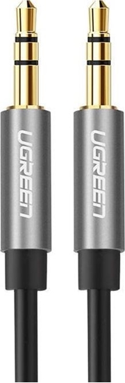 Изображение Kabel Ugreen Jack 3.5mm - Jack 3.5mm 1.5m szary (UGR553)