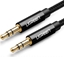 Attēls no Kabel Ugreen Jack 3.5mm - Jack 3.5mm 1m czarny (UGR648BLK)
