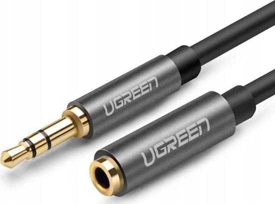 Изображение Kabel Ugreen Jack 3.5mm - Jack 3.5mm 2m srebrny (10594)