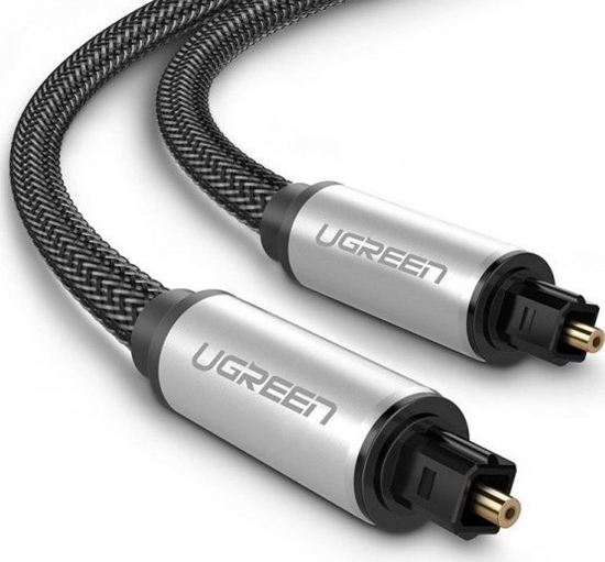 Изображение Kabel Ugreen Toslink - Toslink 3m srebrny (UGR288)