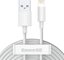 Изображение Kabel USB Baseus USB-A - Lightning 1.5 m Biały (6953156230316)