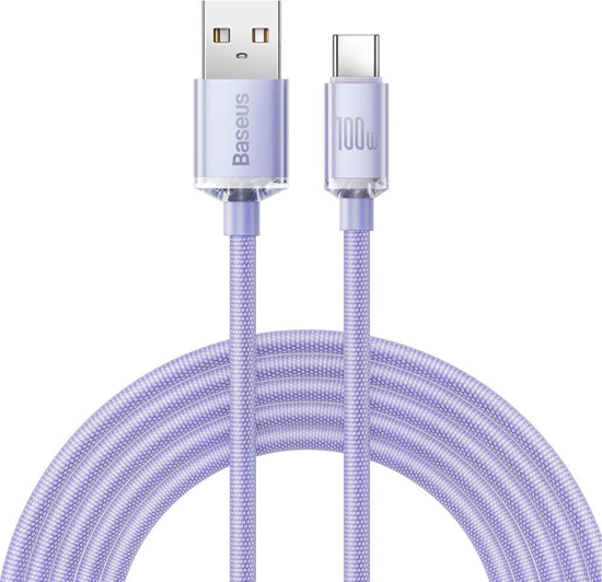 Picture of Kabel USB Baseus USB-A - USB-C 2 m Fioletowy (baseus_20220224125845)