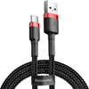 Picture of Baseus Baseus Cafule Cable durable nylon cable USB / USB-C QC3.0 2A 3M black-red (CATKLF-U91)