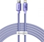 Attēls no Kabel USB Baseus USB-C - Lightning 2 m Fioletowy (FD-2310-6932172602796)