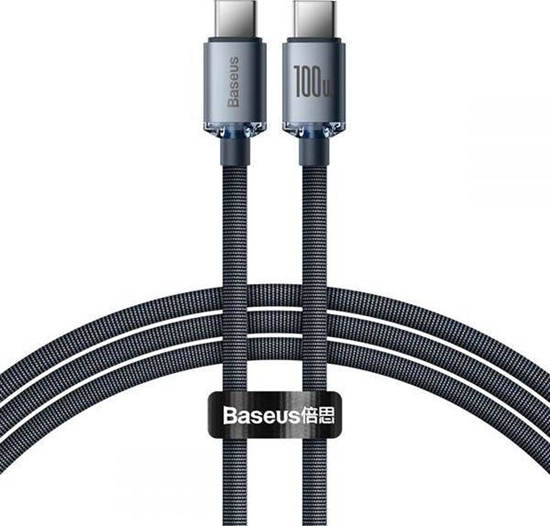 Изображение Kabel USB Baseus USB-C - USB-C 1.2 m Czarny (baseus_20220112123521)