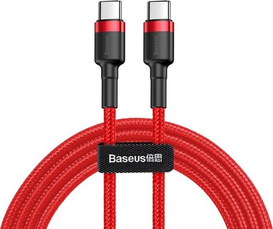 Picture of Kabel USB Baseus USB-C - USB-C 2 m Czerwony (SB4860)