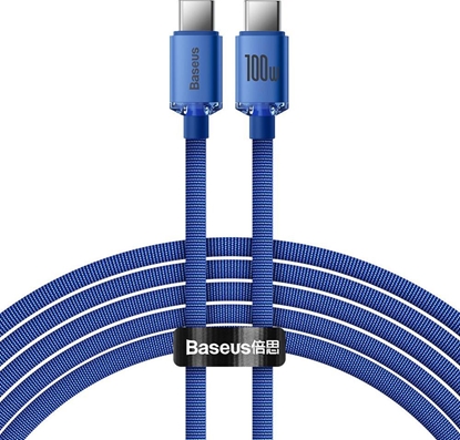 Picture of Kabel USB Baseus USB-C - USB-C 2 m Niebieski (baseus_20220224133557)