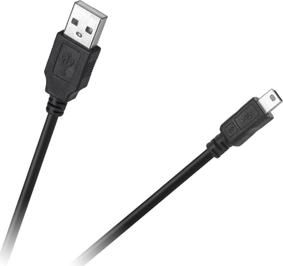 Picture of Kabel USB Cabletech USB-A - miniUSB 1.8 m Czarny (KPO4010-1.8)