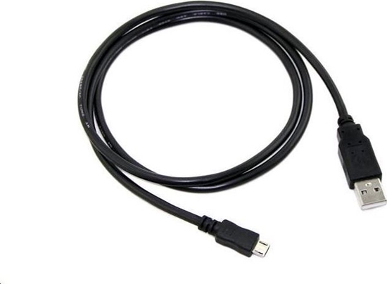 Picture of Kabel USB C-Tech USB-A - microUSB 0.5 m Czarny (CB-USB2M-05B)