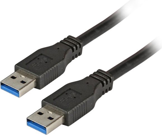 Изображение Kabel USB EFB USB-A - USB-A 1.8 m Czarny (K5280SW.1,8)