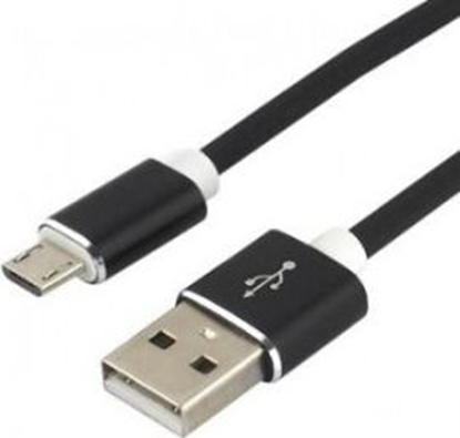 Изображение Kabel USB EverActive USB-A - microUSB 1.5 m Czarny (CBS-1.5MB)