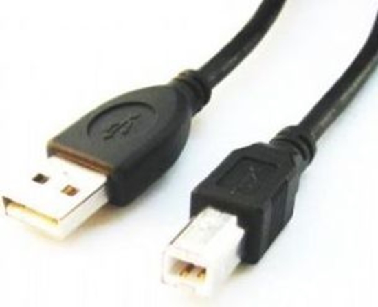 Изображение Kabel USB Gembird USB-A - 1.8 m Czarny (CCPUSB2AMBM6)
