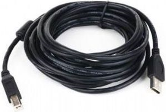 Изображение Kabel USB Gembird USB-A - 4.5 m Czarny (CCFUSB2AMBM15)