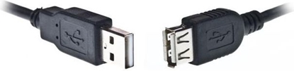 Picture of Kabel USB Gembird USB-A - USB-A 3 m Czarny (CCPUSB2AMAF10)
