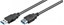 Picture of Kabel USB Goobay USB-A - USB-A 3 m Czarny (93999)