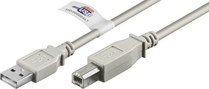 Picture of Kabel USB Goobay USB-A - USB-B 5 m Szary (50833)