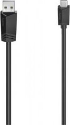 Изображение Kabel USB Hama USB-A - USB-C 0.75 m Czarny (002006310000)