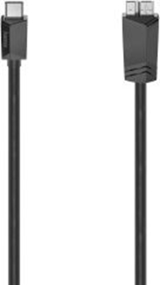 Attēls no Kabel USB Hama USB-C - micro-B 0.75 m Czarny (002006550000)
