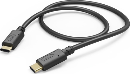 Attēls no Kabel USB Hama USB-C - USB-C 1.5 m Czarny (001833290000)