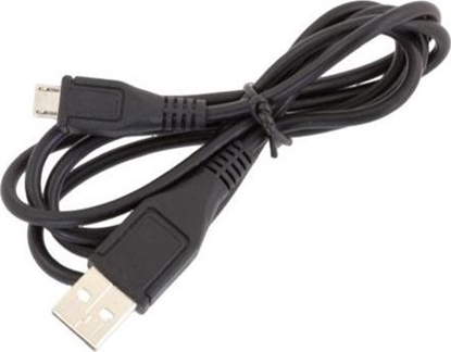 Attēls no Kabel USB Hertz USB-A - microUSB 1 m Czarny (V31AC-KK21)