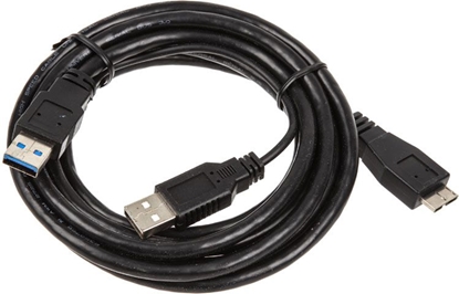 Изображение Kabel USB InLine 2x USB-A - micro-B 2 m Czarny (35420Y)
