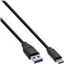 Picture of Kabel USB InLine USB-A - USB-C 1 m Czarny (B-35711)