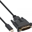 Изображение Kabel USB InLine USB-C - DVI-D 2 m Czarny (64132)