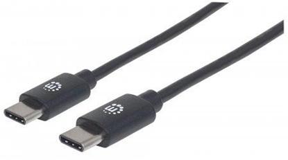 Attēls no Kabel USB Lindy USB-C - USB-C 3 m Czarny (354882)