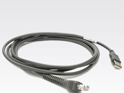 Picture of Kabel USB Motorola USB-A - USB-B 2.1 m Szary (CBAU01S07ZAR)