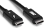 Attēls no Kabel USB OWC USB-C - USB-C 1 m Czarny (OWCCBLT3AC1.0BP)