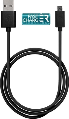 Picture of Kabel USB Puro USB-A - microUSB 1 m Czarny (36341-uniw)
