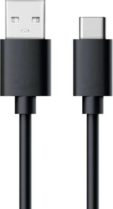 Attēls no RealPower Datenkabel     schwarz    USB-A auf USB-C