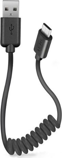 Picture of Kabel USB SBS Mobile USB-A - microUSB 0.5 m Czarny (TECABLEMICROSK)