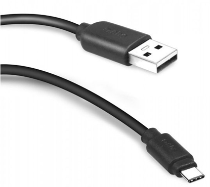 Attēls no Kabel USB SBS Mobile USB-A - USB-C 1.5 m Czarny (TECABLEMICROC15K)