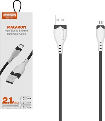 Picture of Kabel USB Somostel USB-A - microUSB 1.2 m Czarny (28253)