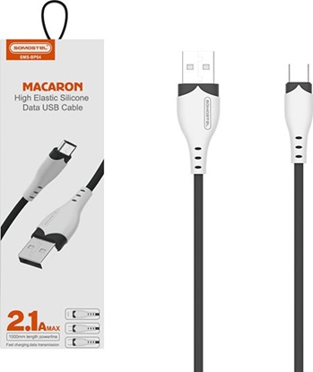 Picture of Kabel USB Somostel USB-A - microUSB 1.2 m Czarny (28264)