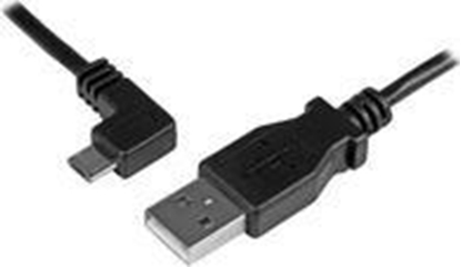 Изображение Kabel USB StarTech USB-A - microUSB 0.5 m Czarny (USBAUB50CMLA)