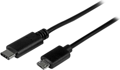 Attēls no Kabel USB StarTech USB-C - microUSB 2 m Czarny (USB2CUB2M)