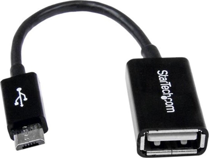 Attēls no Adapter USB StarTech microUSB - USB Czarny  (UUSBOTG)