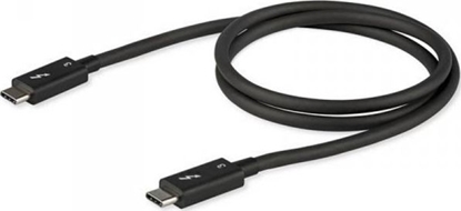 Изображение Kabel USB StarTech USB-C - USB-C 0.8 m Czarny (TBLT34MM80CM)
