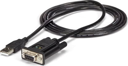 Attēls no Kabel USB StarTech USB-A - RS-232 1.7 m Czarny (ICUSB232FTN)