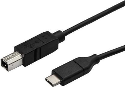 Attēls no Kabel USB StarTech USB-C - USB-B 3 m Czarny (USB2CB3M)