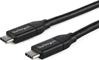 Изображение Kabel USB StarTech USB-C - USB-C 1 m Czarny (USB2C5C1M)