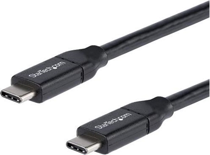 Attēls no Kabel USB StarTech USB-C - USB-C 2 m Czarny (USB2C5C2M)