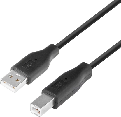 Picture of Kabel USB TB Print USB-A - USB-B 1.8 m Czarny (AKTBXKU1PABW18B)