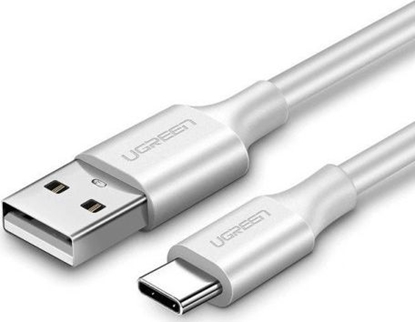 Изображение Kabel USB Ugreen USB-A - USB-C 0.25 m Biały (60119)