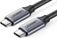 Изображение Kabel USB Ugreen USB-C - USB-C 1.5 m Czarny (50751)